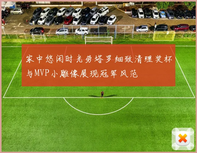 家中悠闲时光劳塔罗细致清理奖杯与MVP小雕像展现冠军风范